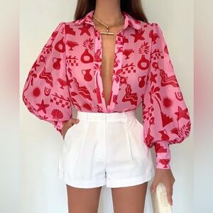 Runaway the label fleetwood blouse